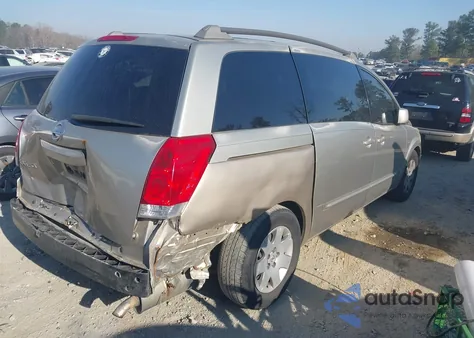 2006 Nissan Quest z USA, uszkodzony, nr VIN SN1BV28U76N102724